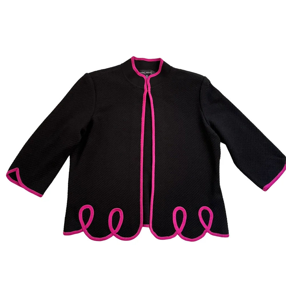Ming Wang Formal Blazer Women Size PS